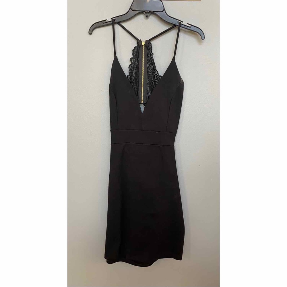 Windsor Black Cocktail Dress With Lace Back